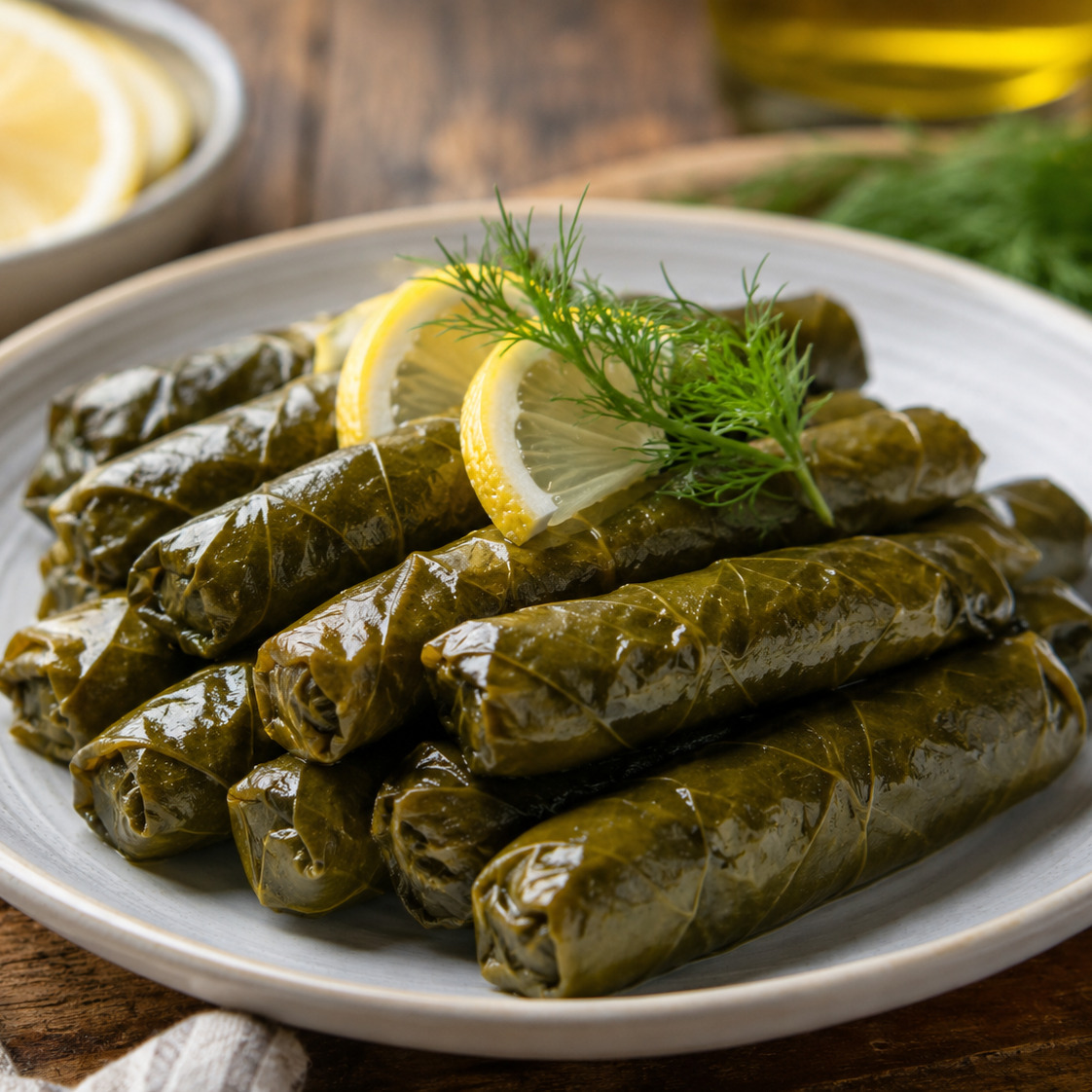 Zeytinyağlı Yaprak Sarma (1 kg.)