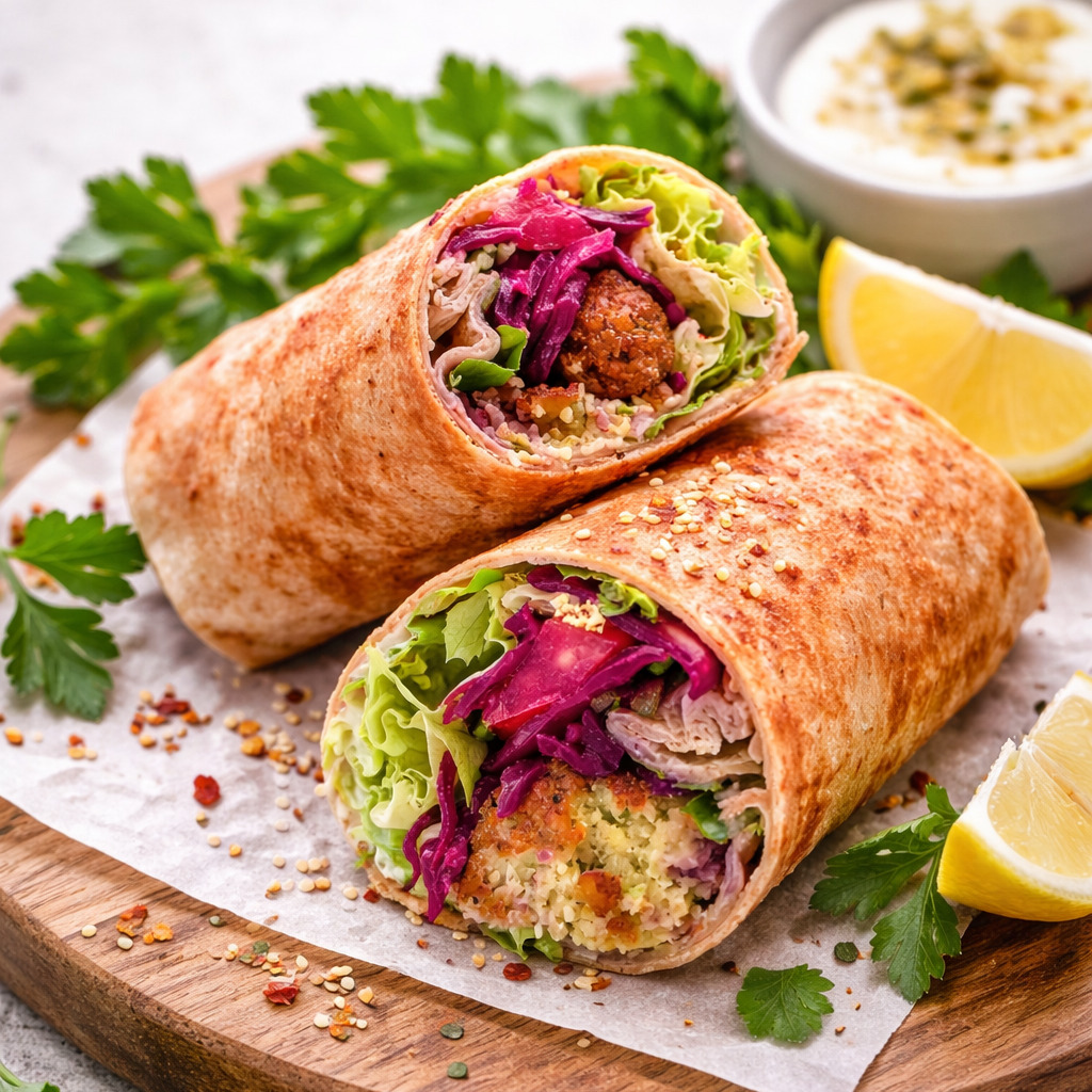 Wrap & Roll Falafel