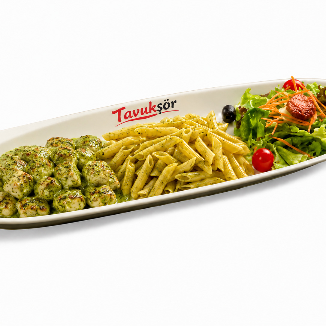 Fesleğen Soslu Tavuk