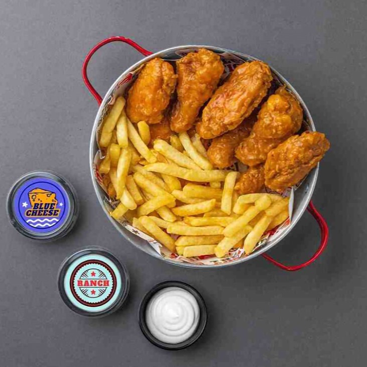 Büfalo Acı Soslu Çıtır Kanat