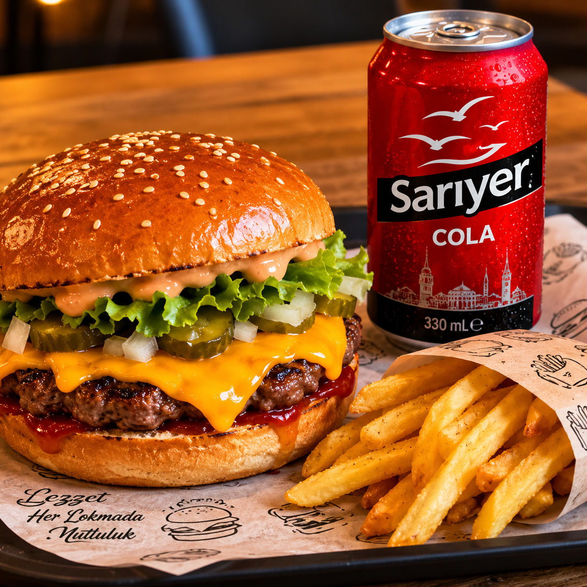 Cheeseburger Menü ( Sarıyer )