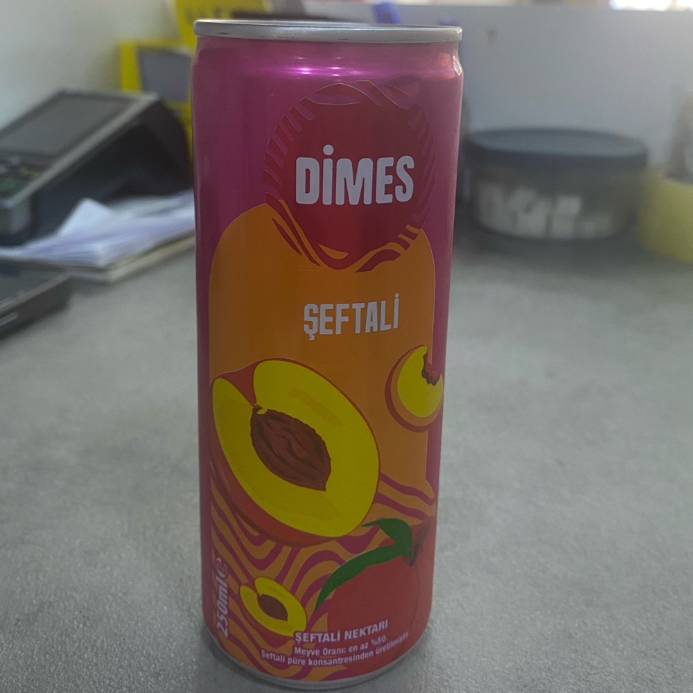 Dimes Meyve Suyu Şeftali (250ml)