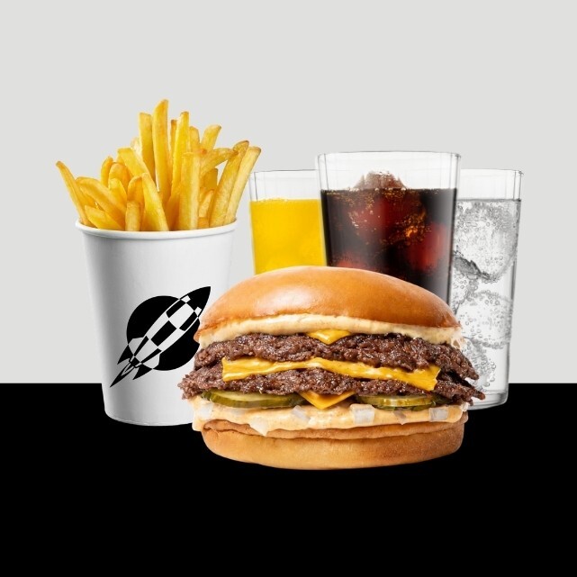 House Cheeseburger Menü