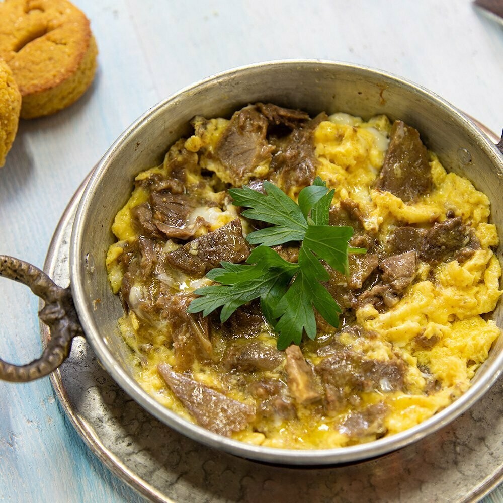 Kavurmalı Yumurta