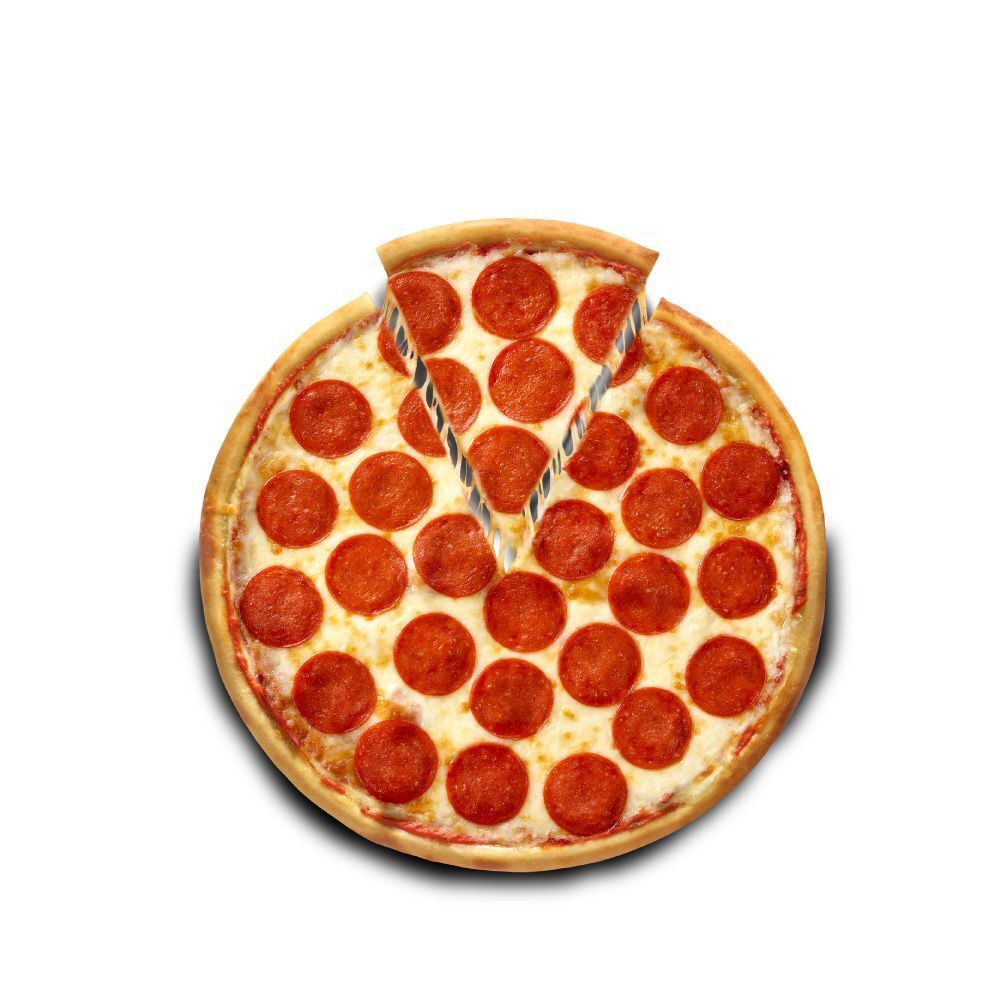 Sucuklu Pizza orta boy 27 cm 6 dilim