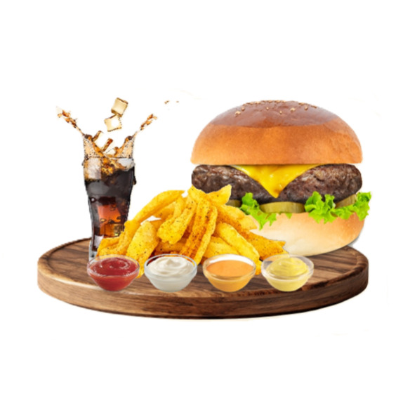 Et Burger Menü