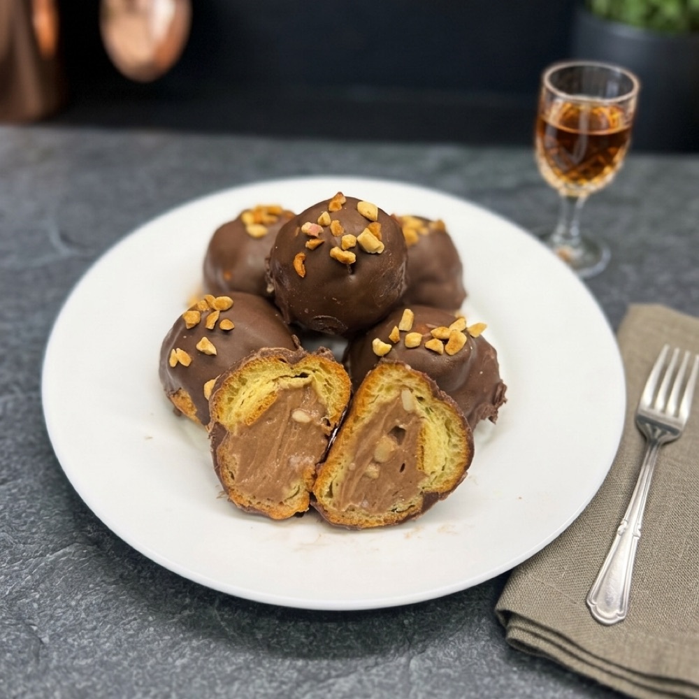 Puf Ekler Nutellalı (1000 gr)