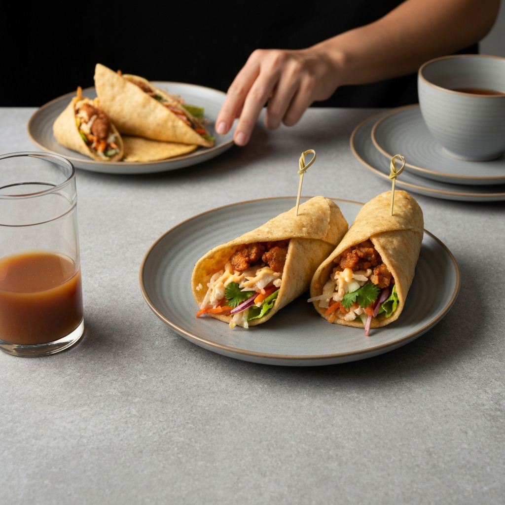 Asian Chicken Wrap