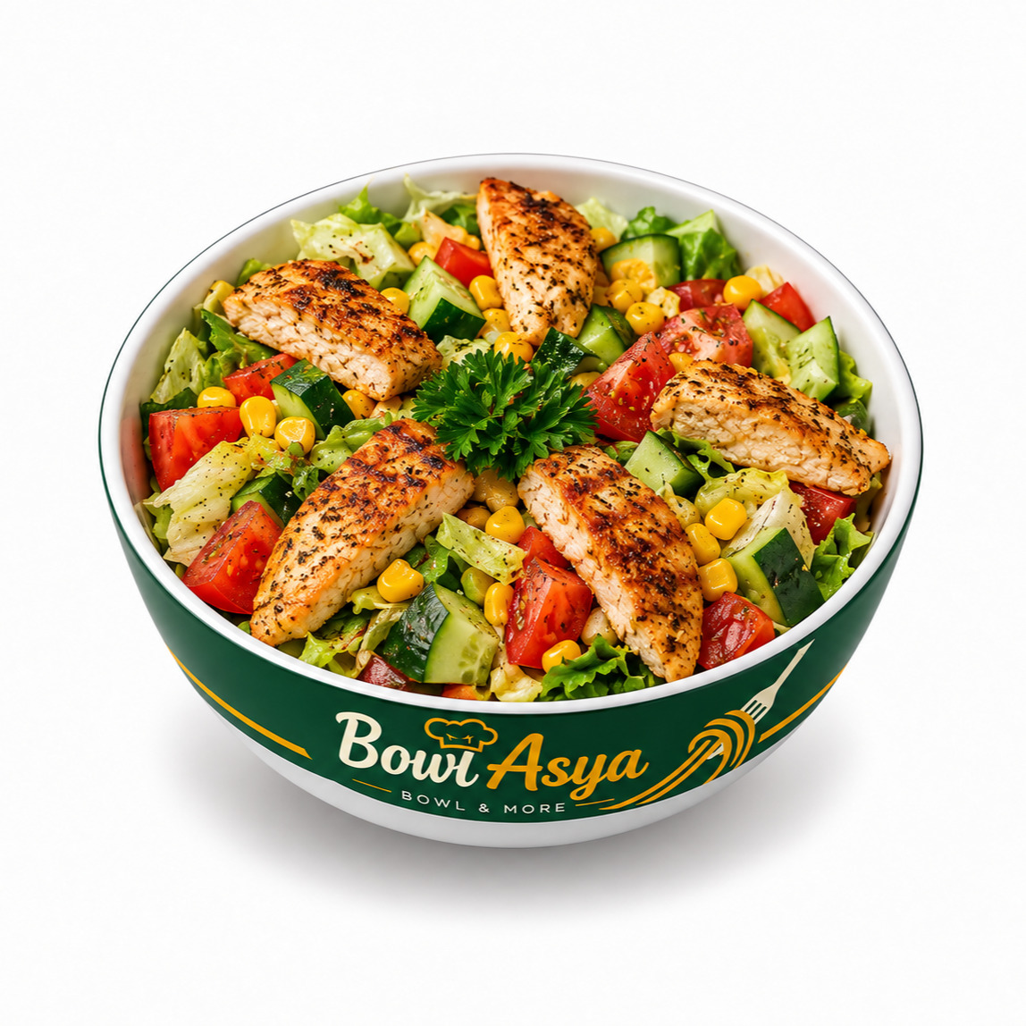 Izgara Tavuklu Salata