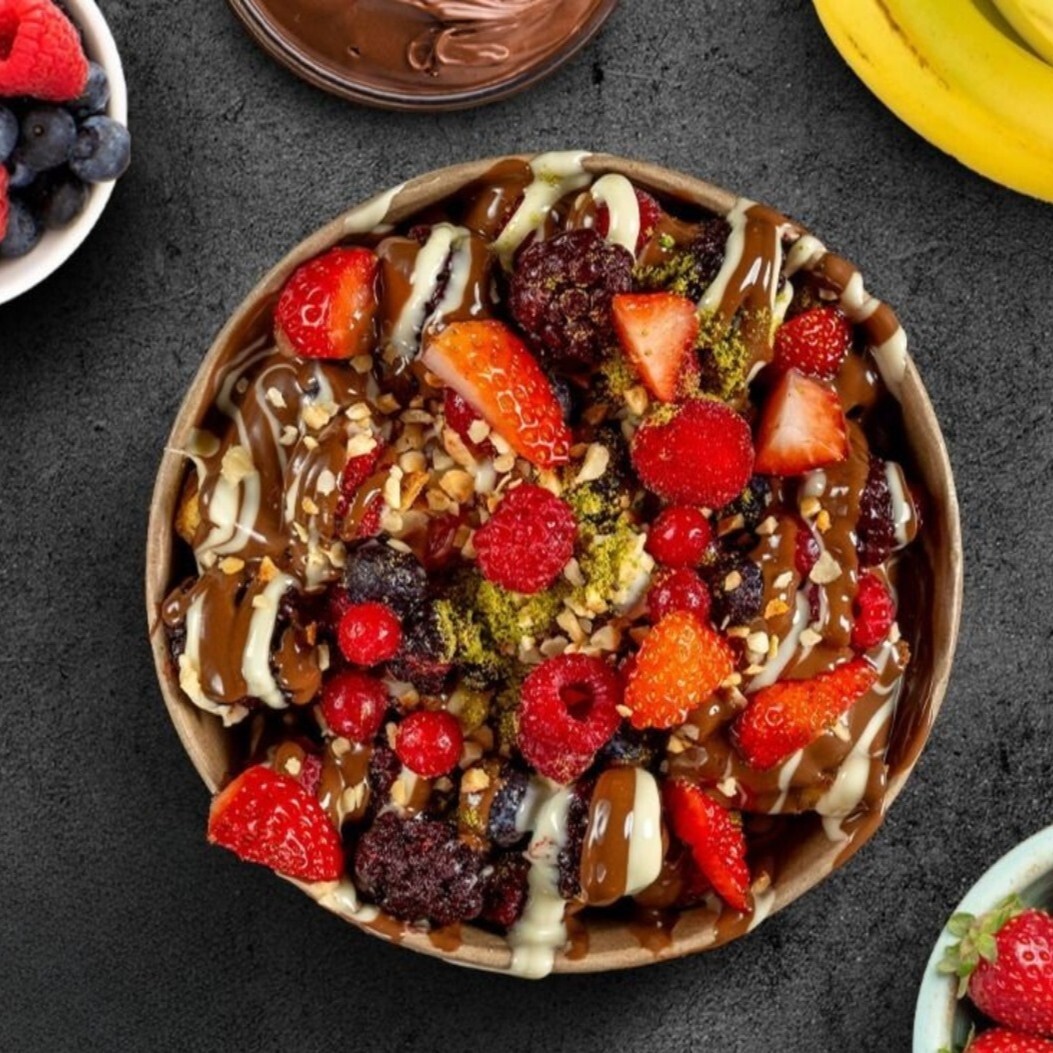 Süper Waffle Bowl + 330 ml Coca-cola