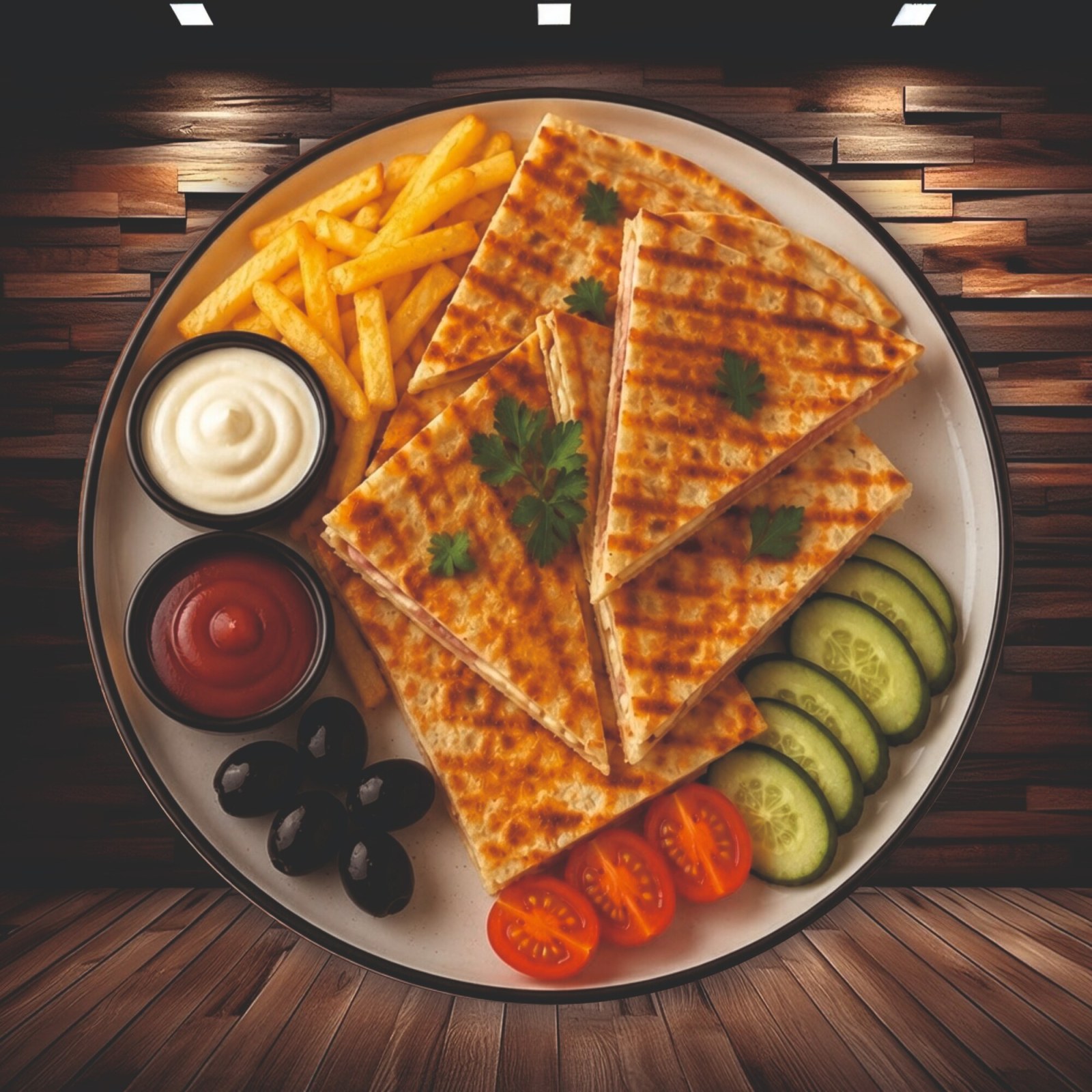 Maydanozlu Beyaz Peynirli Gözleme