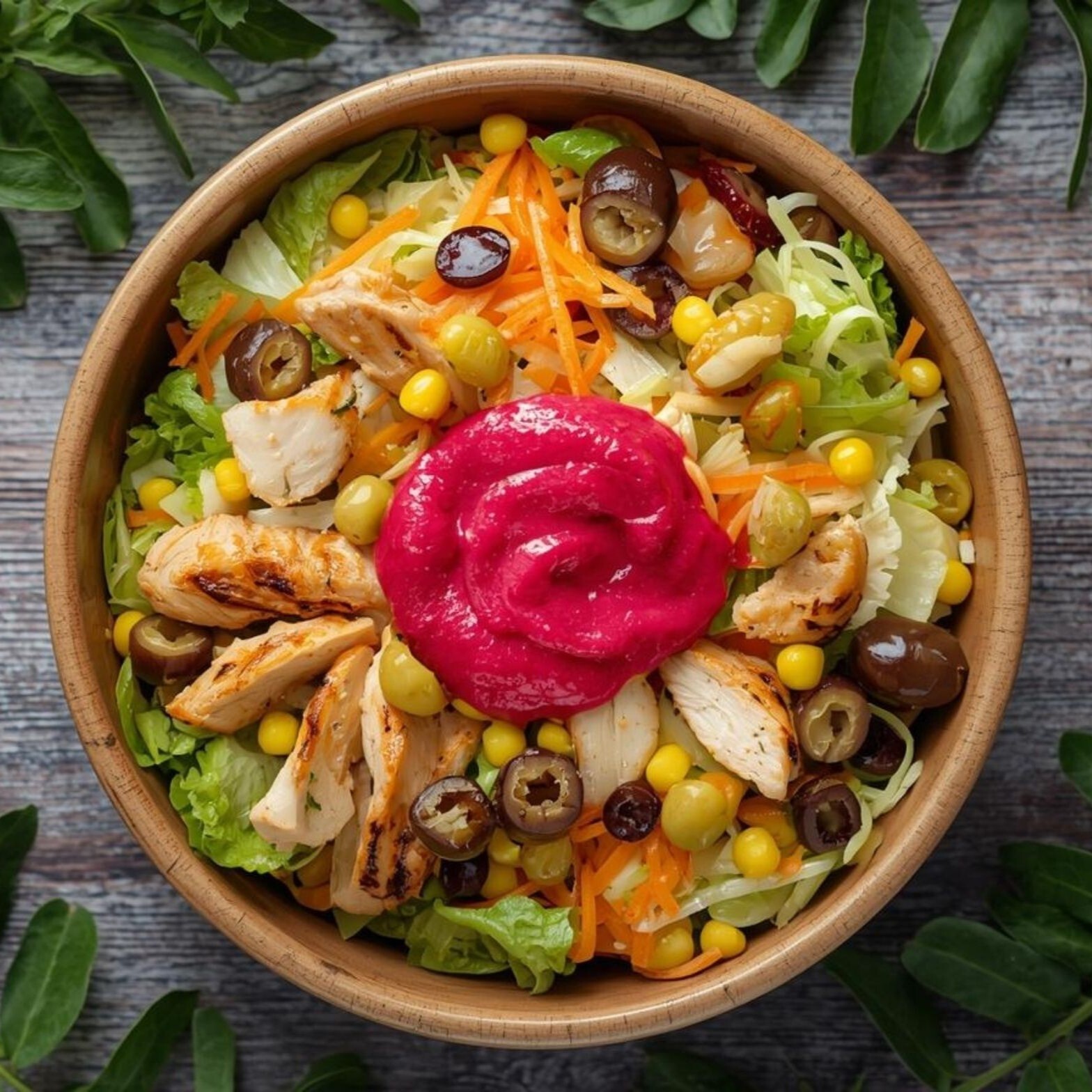 Pembe Akdeniz Salata