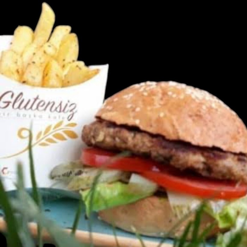 Glutensiz Hamburger Menü