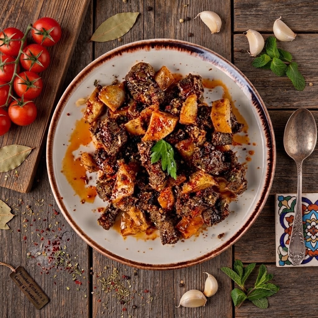 Arnavut Ciğeri (patatesli 200 gr)