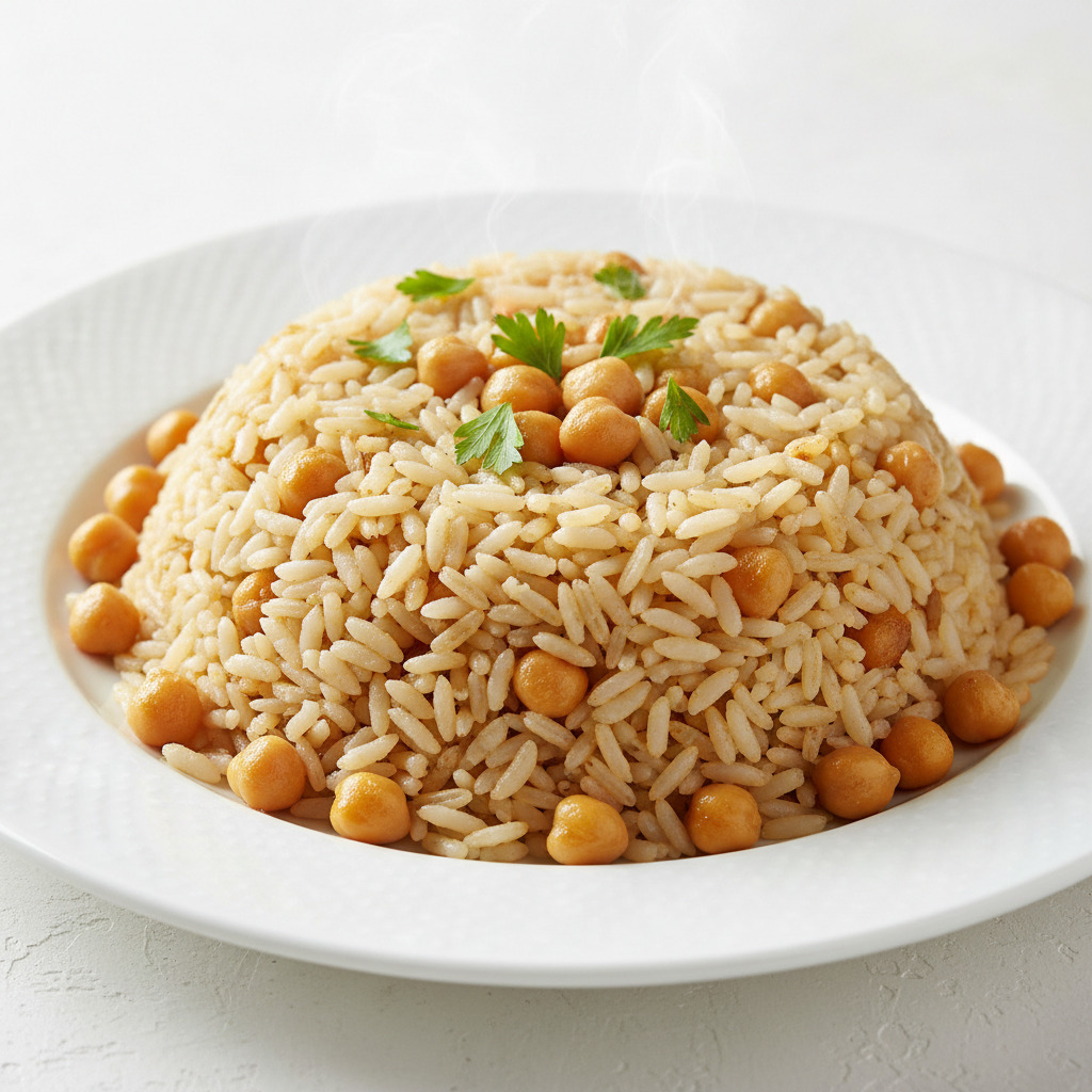 Nohutlu Pilav