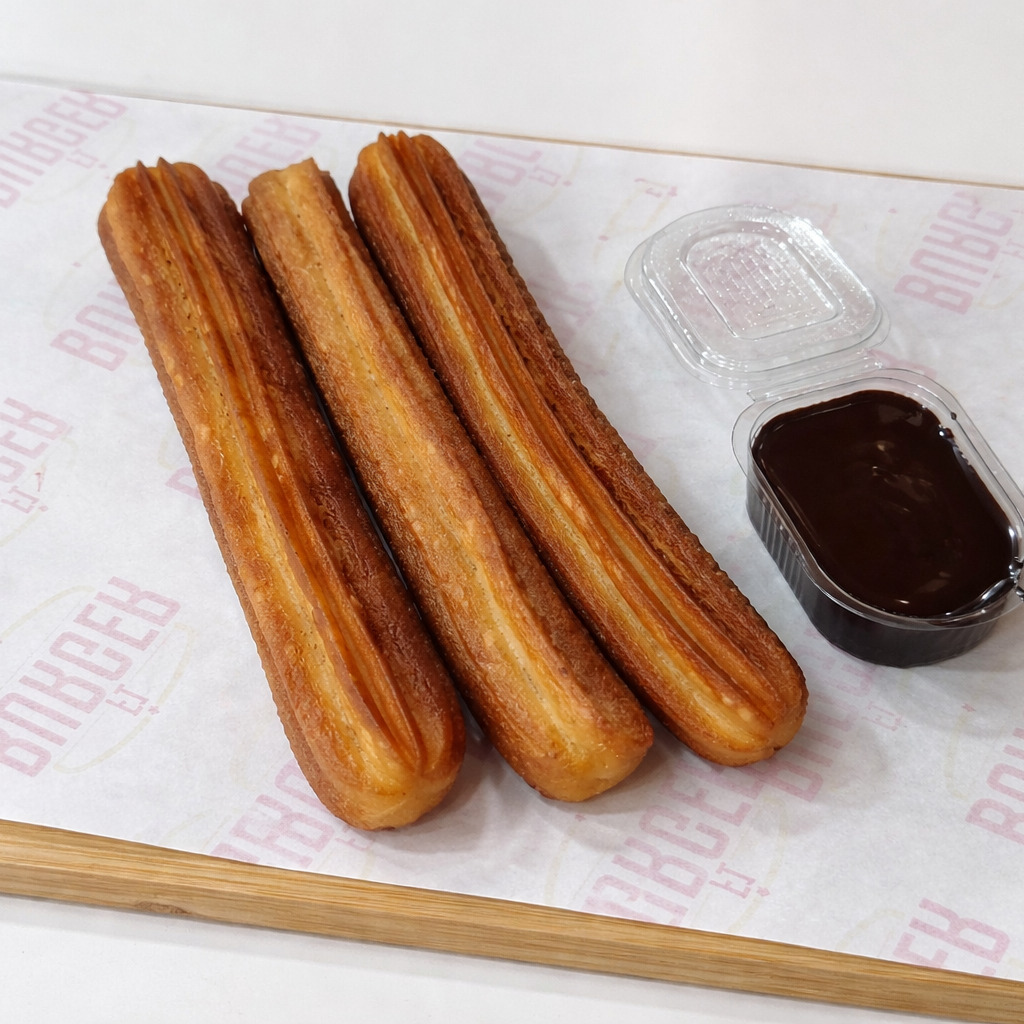 Churros (Çikolata Sos ile)