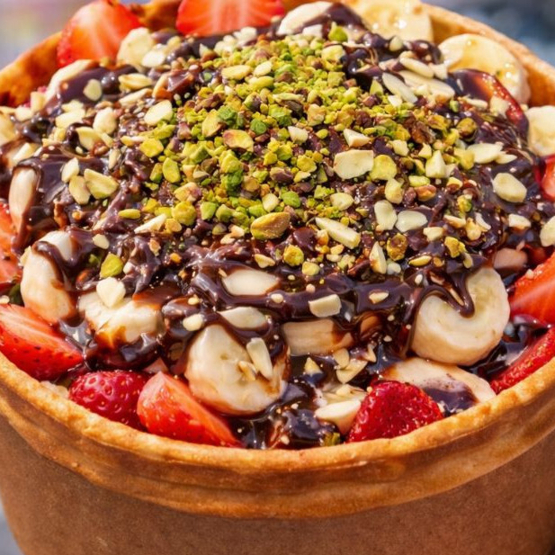 Bol Çikolatalı Waffle ( 500 gr kova )