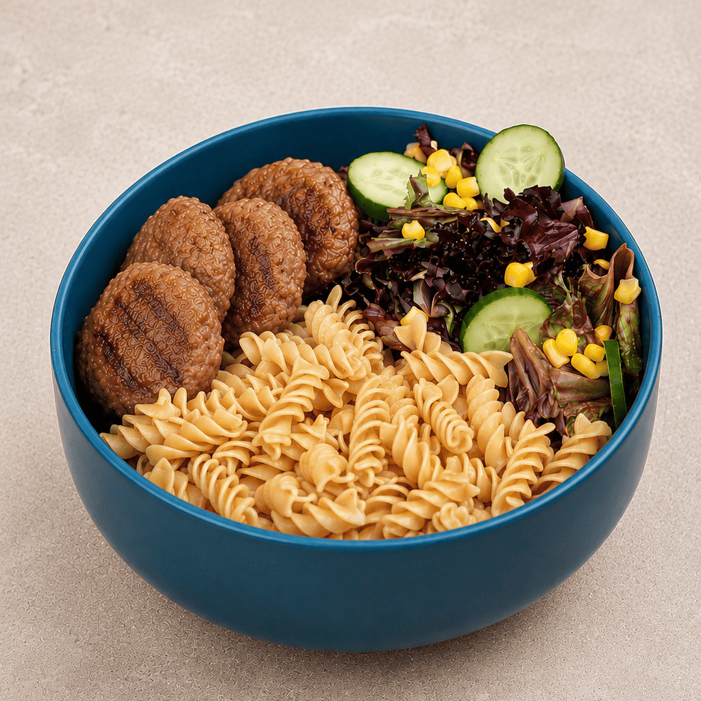 Yüksek Proteinli Köfte Bowl