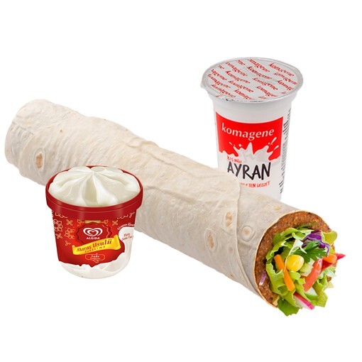 Algida Mega Dürüm Menü 1