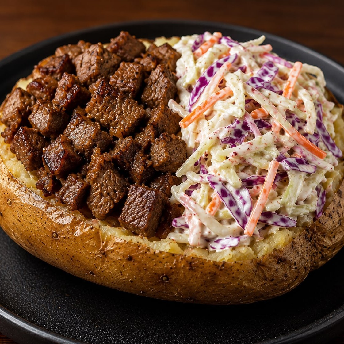 Coleslaw Salatalı Kavurma