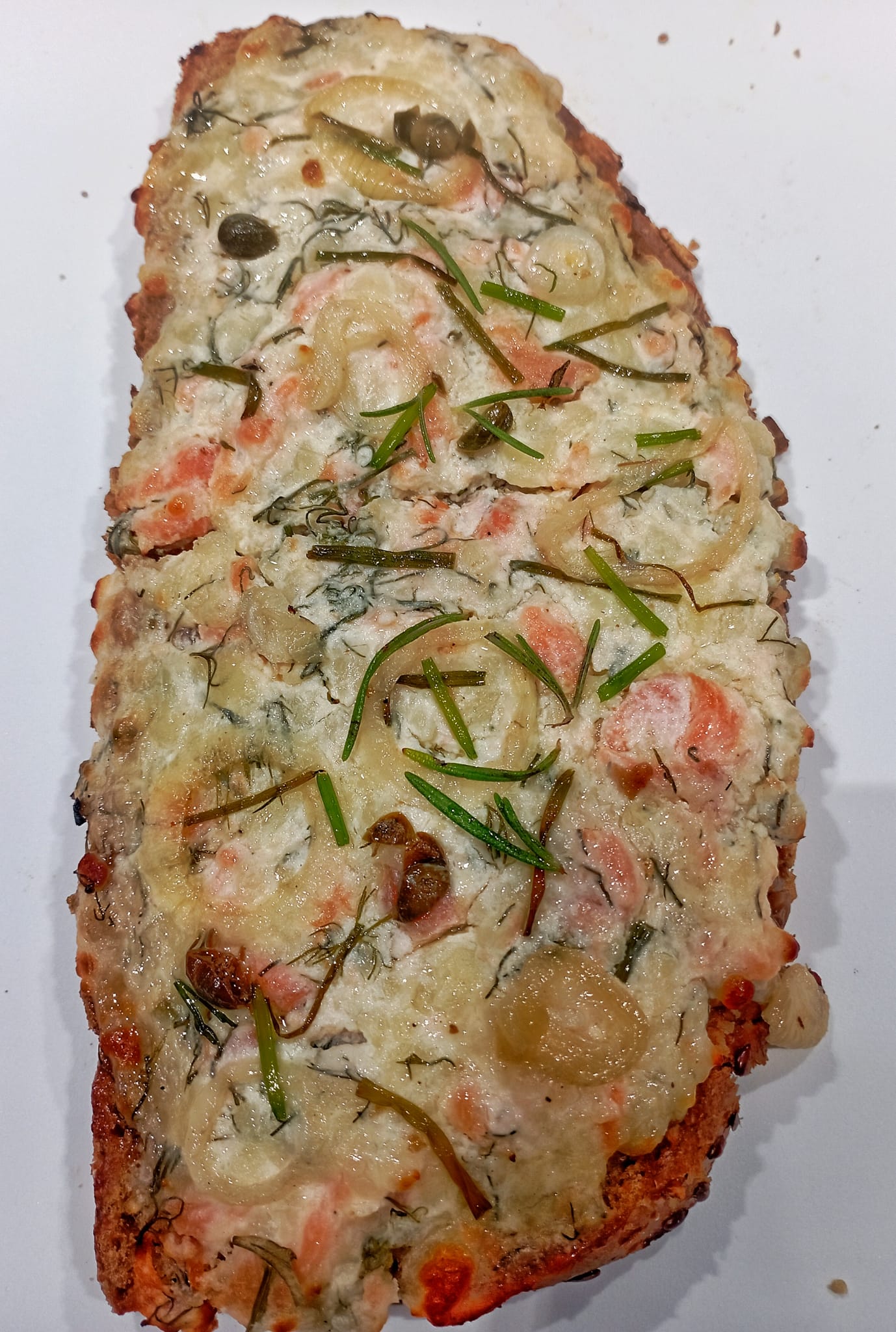 Chia Ekmek Pizza Somon
