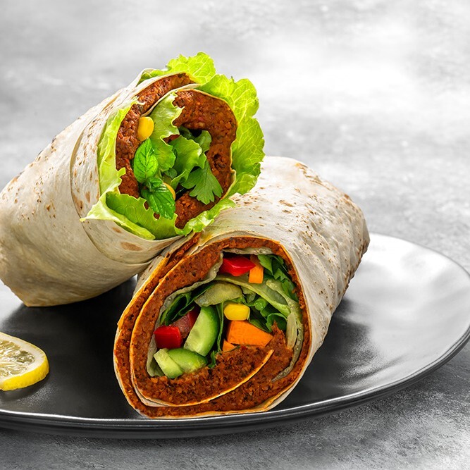 Çiğ Köfte Dürüm 100 gr