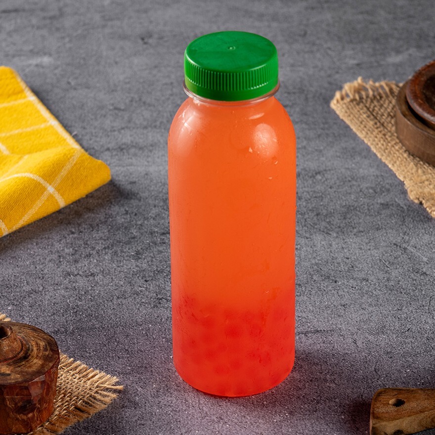 Çilekli Bubble Tea (40 cl.)
