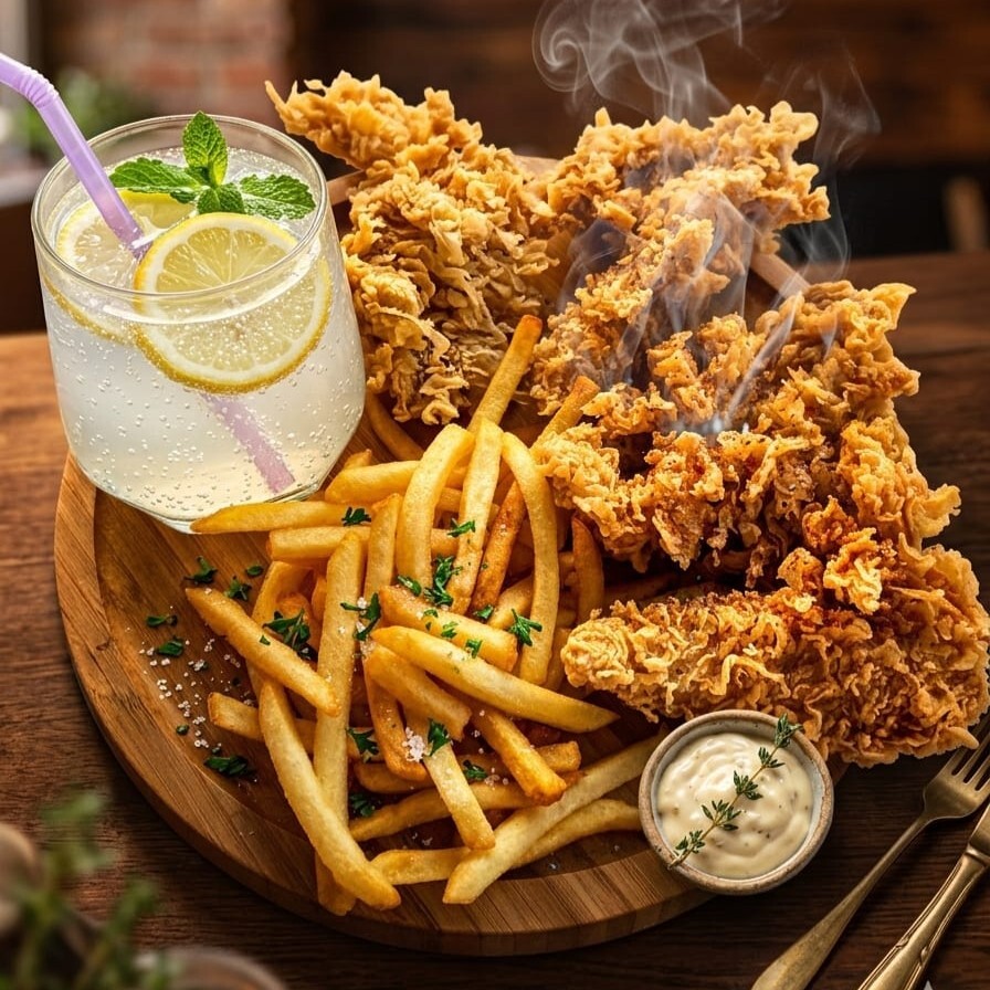 3'lü Chicken Tenders Menü