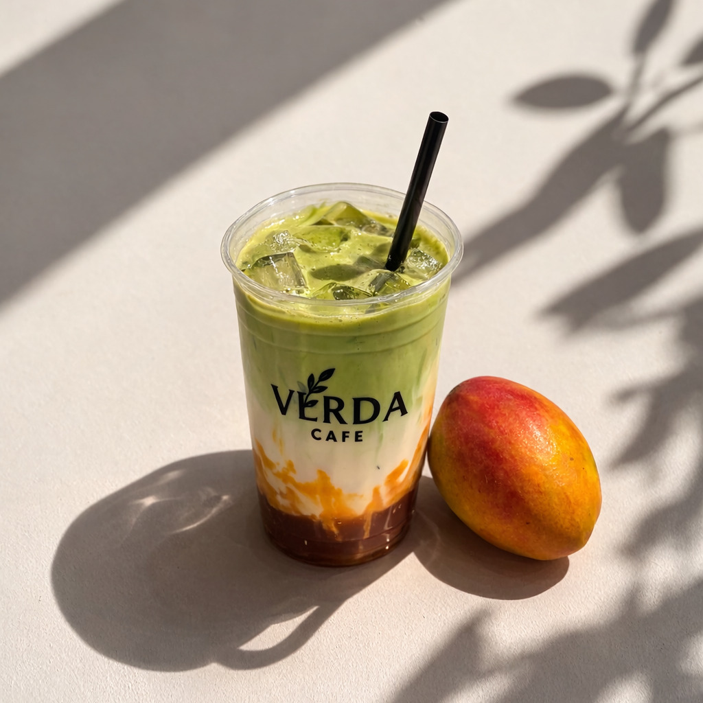 Ice Mango Matcha