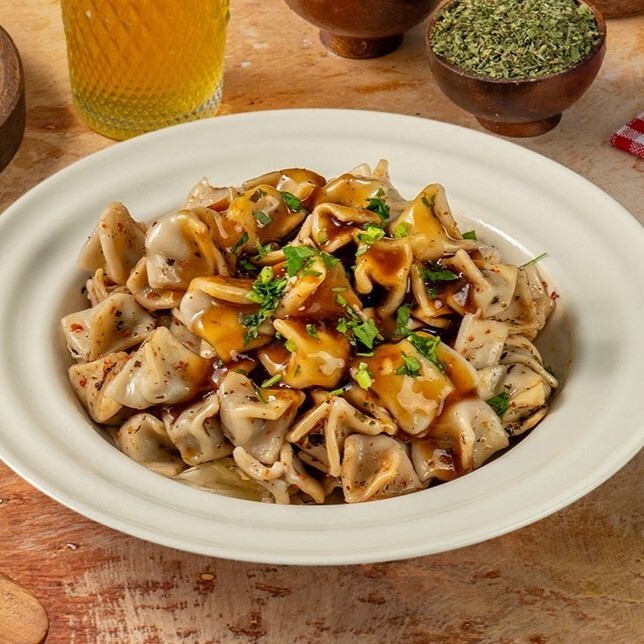 Teriyaki Soslu Çıtır Mantı