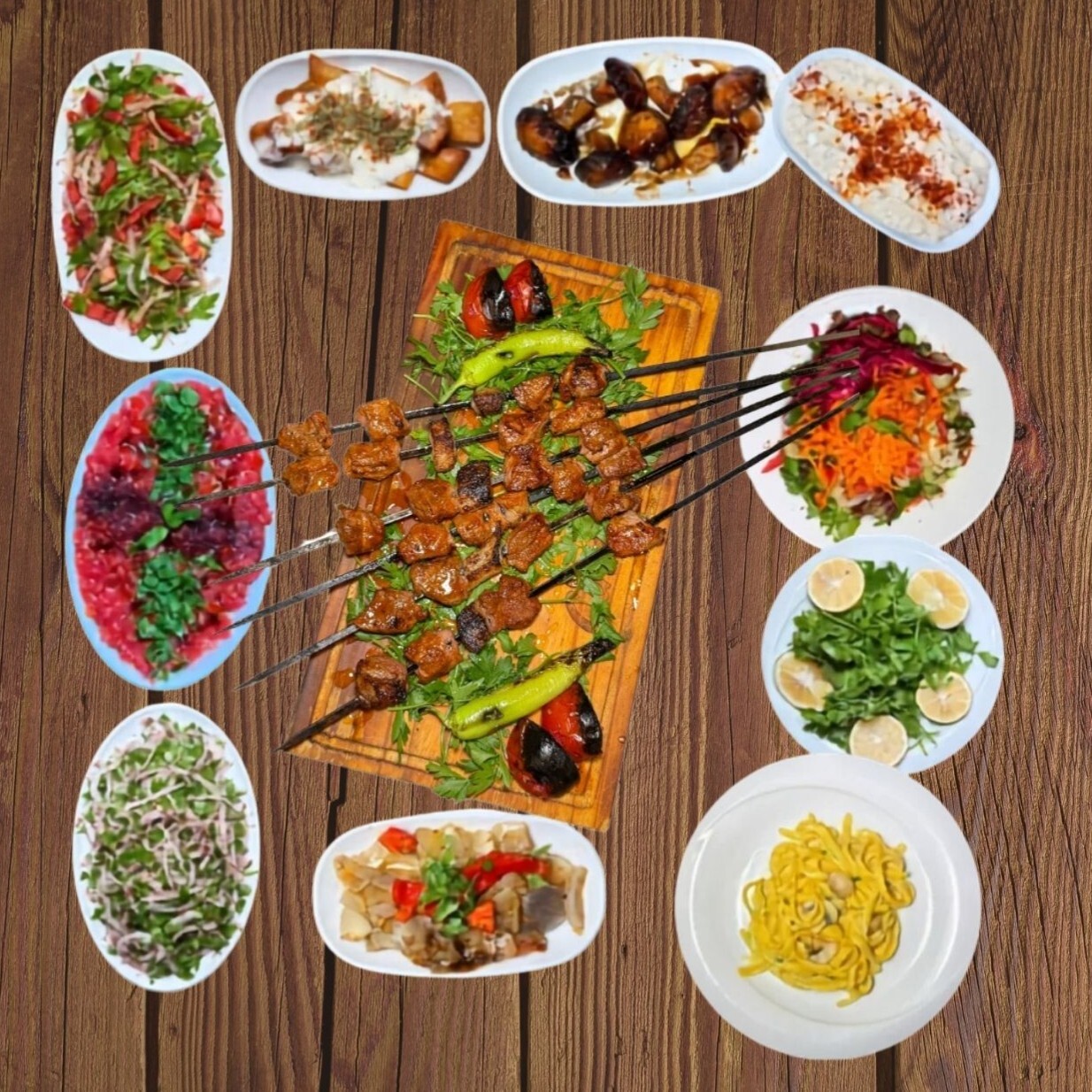 Kuşbaşı Yarım Kilo (6 Şiş)