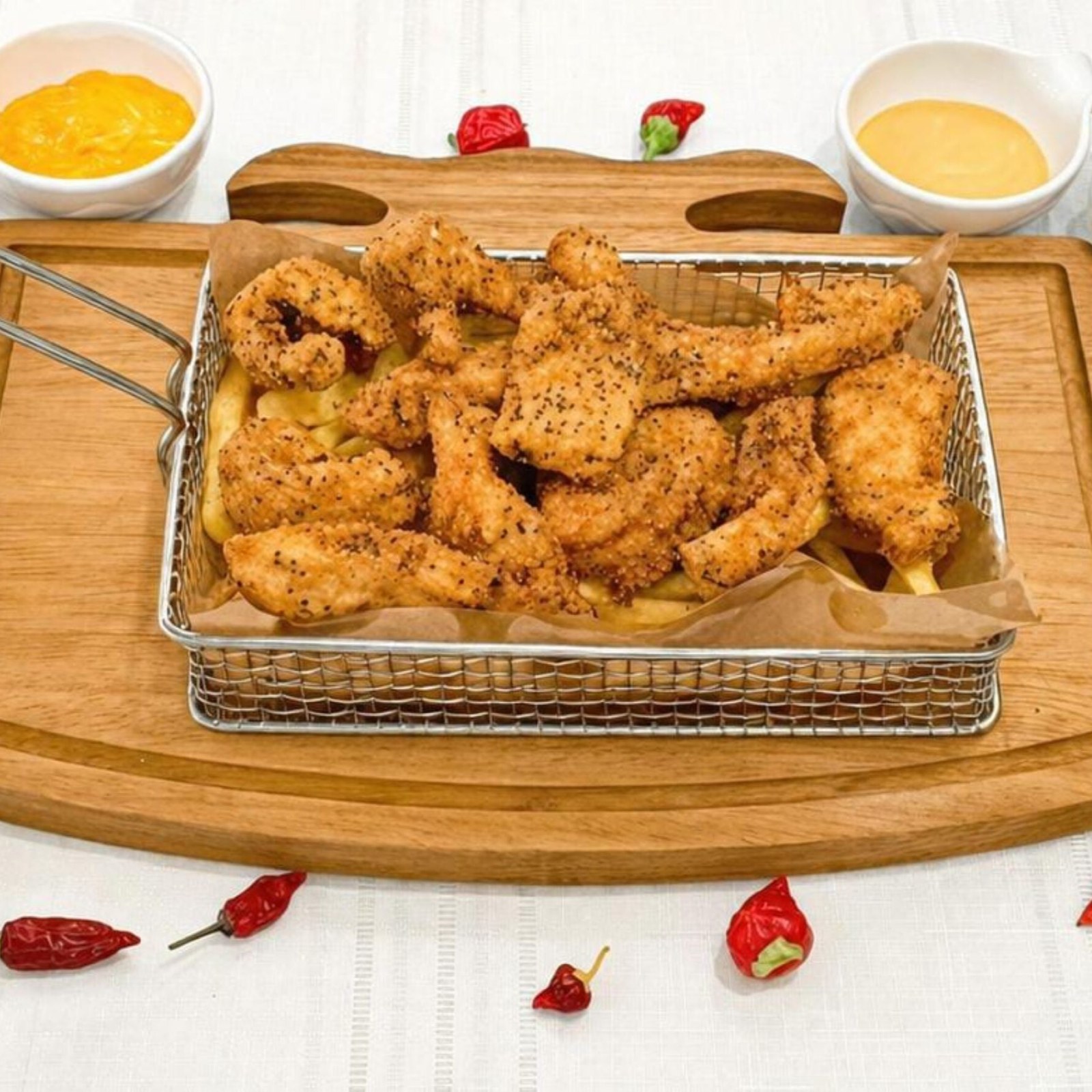 Chia Tohumlu Chicken Shots (12 Adet)