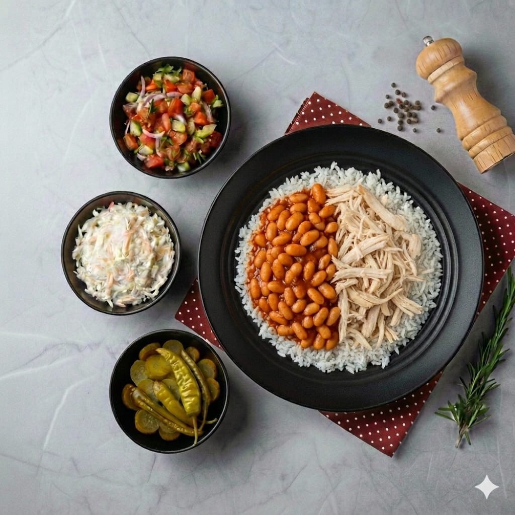 Pilav Üstü Kuru + Tavuk