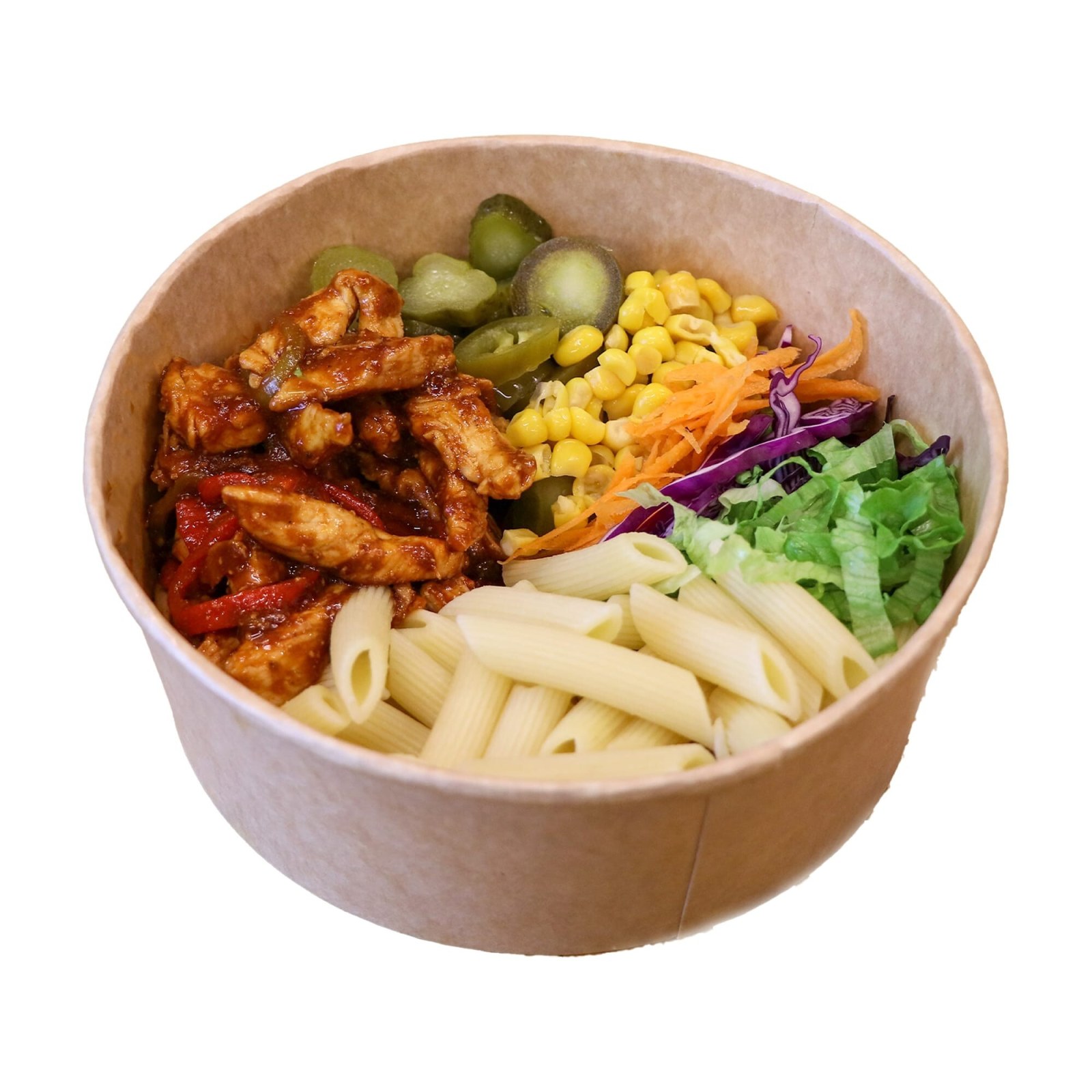 Barbekü Soslu Tavuk-Makarna(Orta)