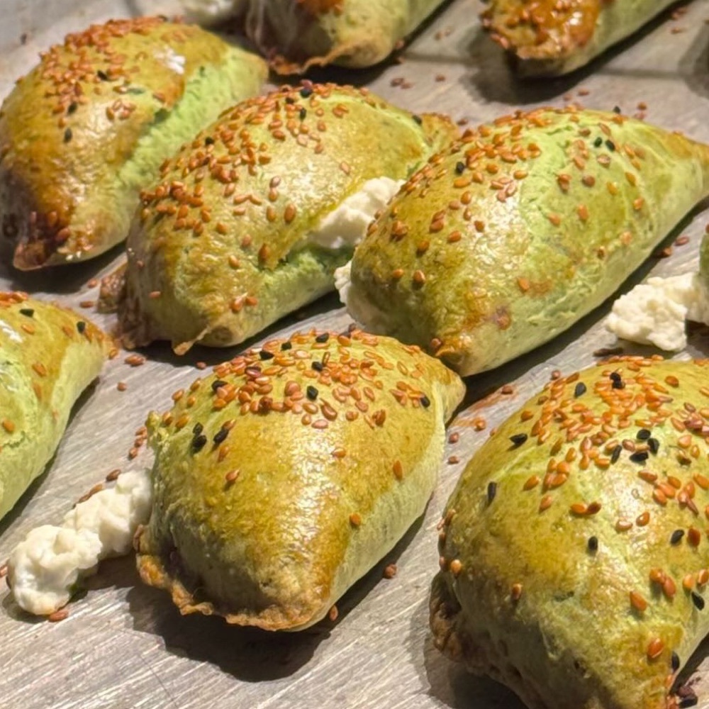 Yeşil Labneli Poğaça