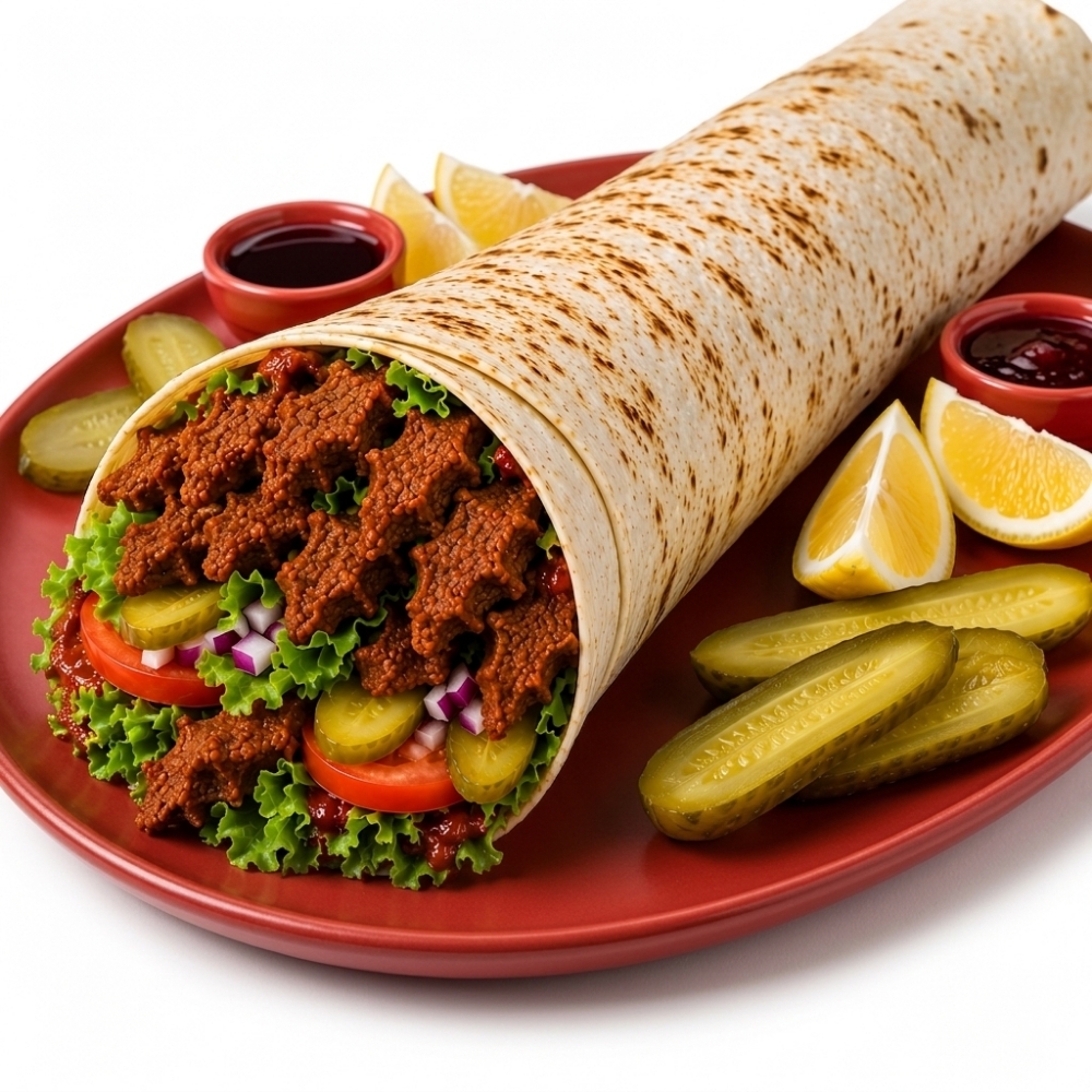 Ultra Mega Çiğ Köfte Dürüm