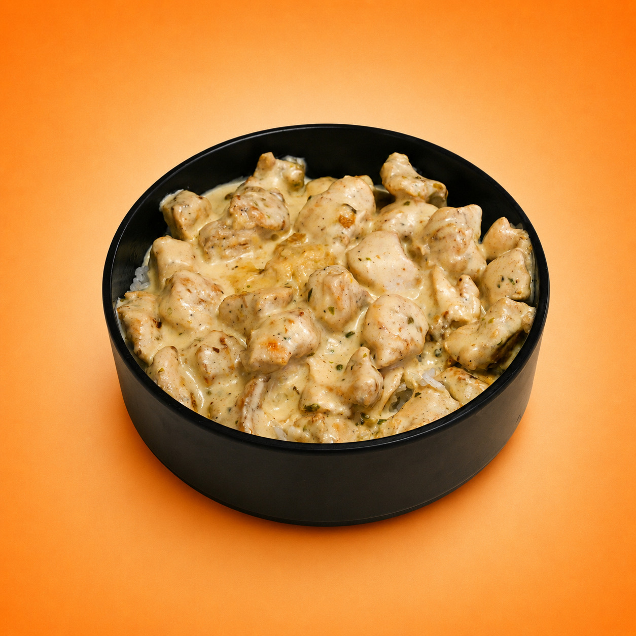 Dağ Kekikli Bademli Soslu Tavuklu Pilav