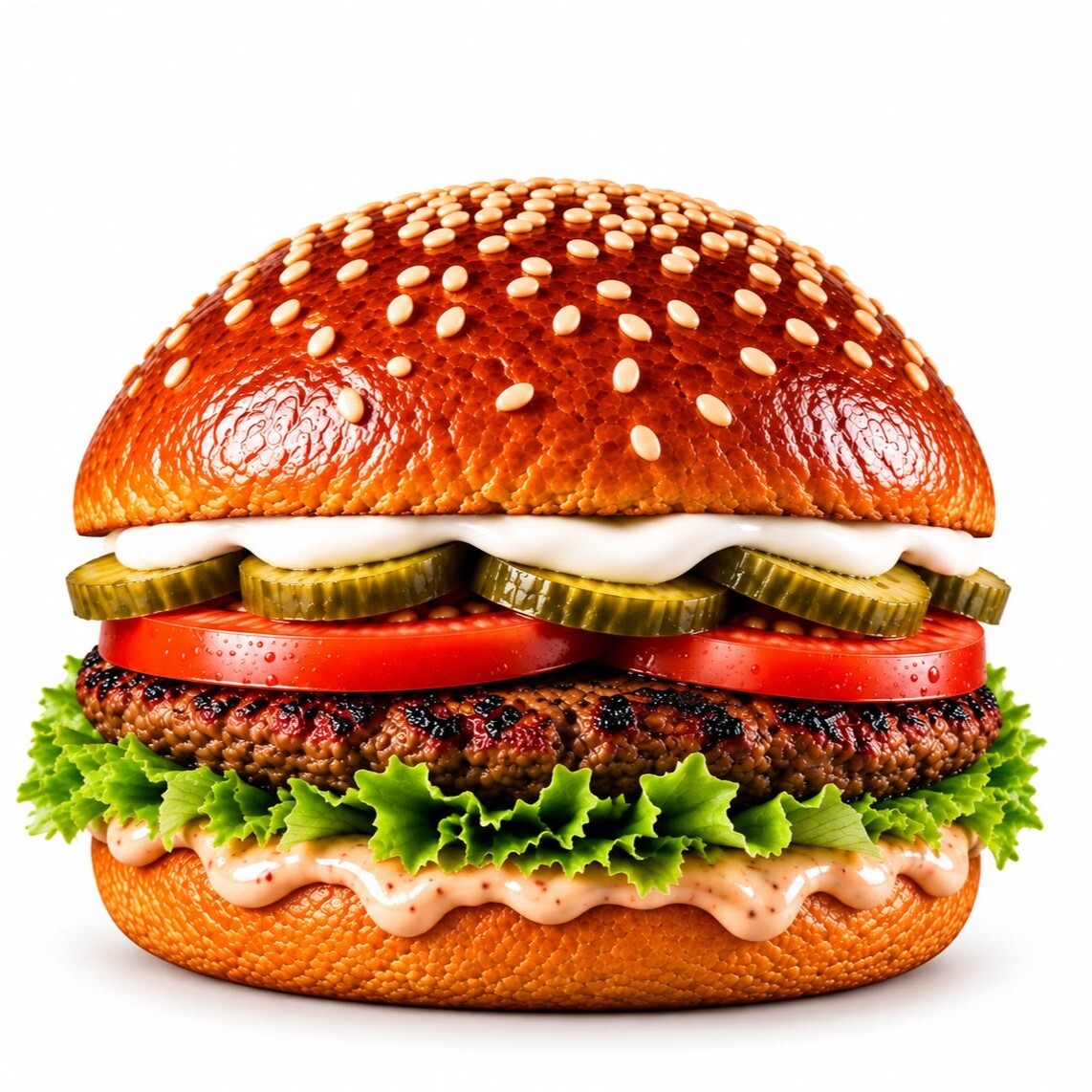 Klasik Burger + Coca Cola