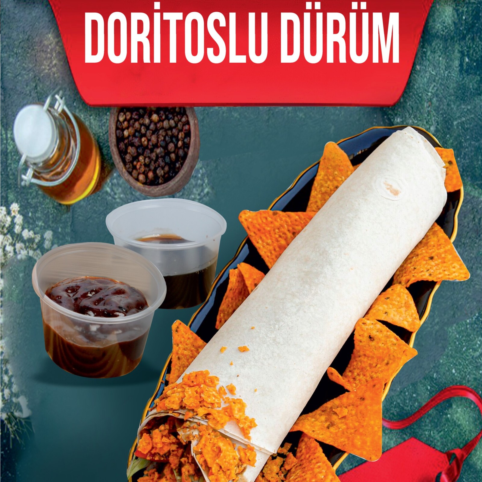 Doritoslu Çiğköfte Dürüm