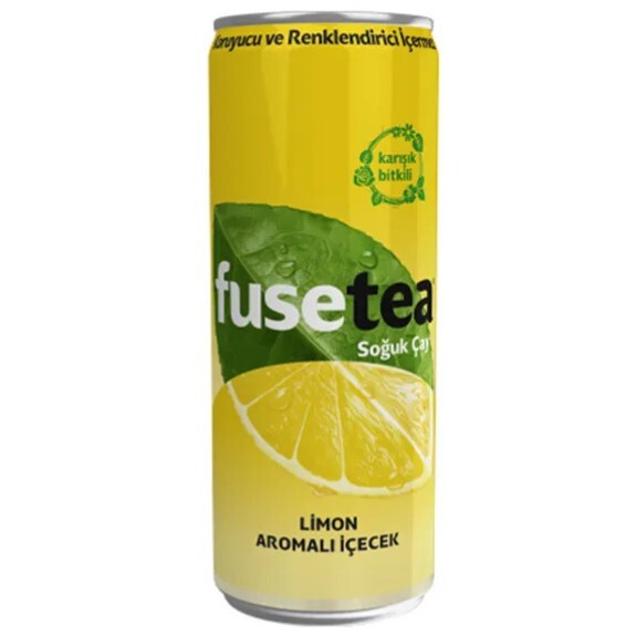 Fusetea Limon Aromalı Soğuk Çay İçeceği (330 Ml) Kutu