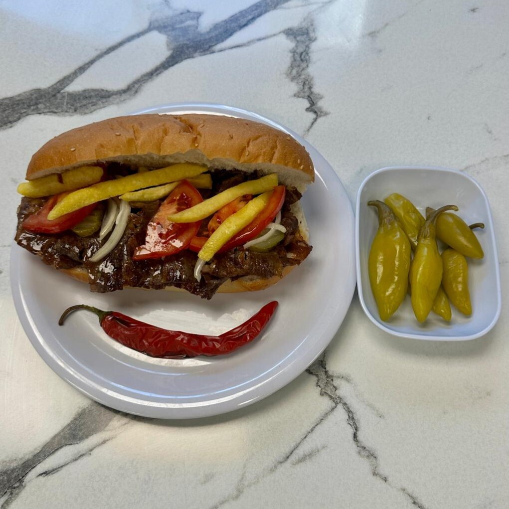 Sütlü Ekmek Arası Yaprak Et Döner ( 125 Gram )