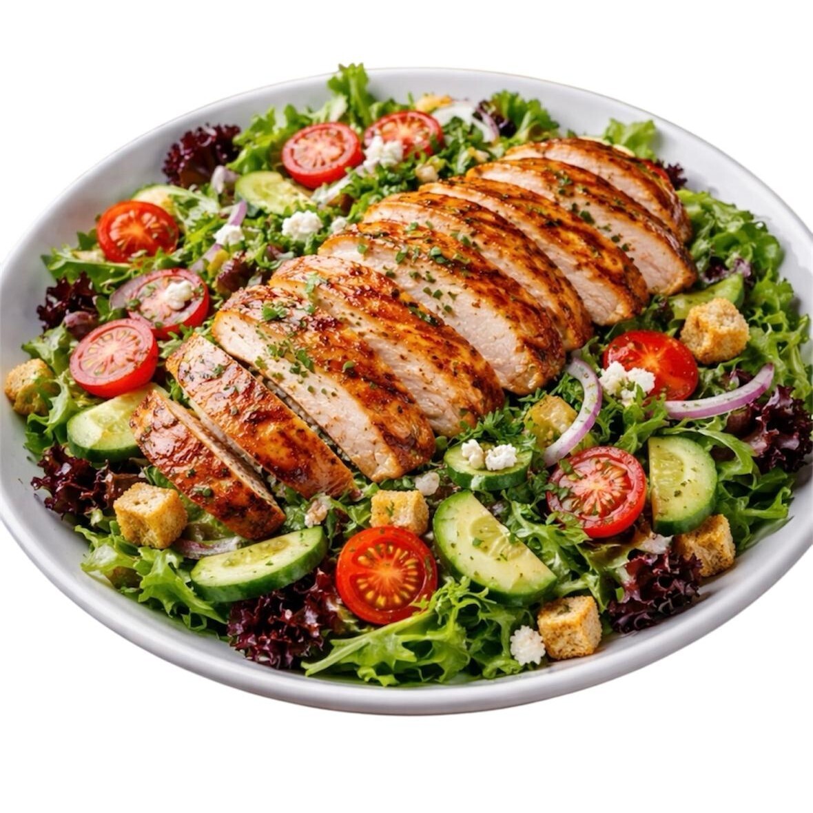 Izgara Tavuklu Salata
