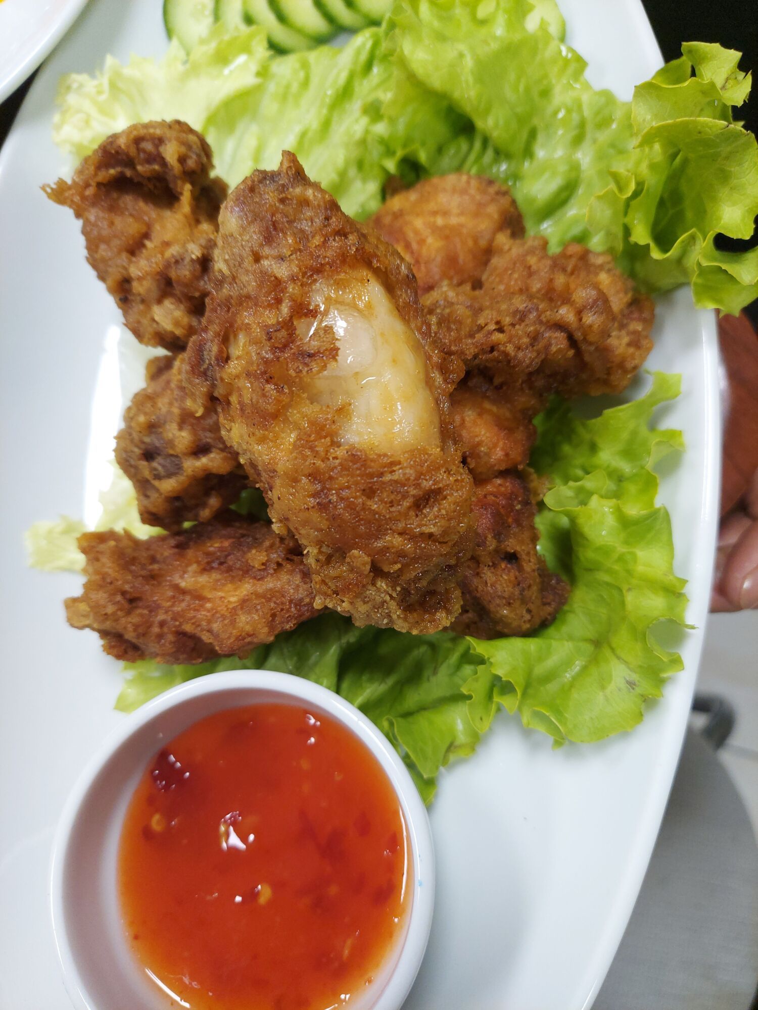 Kızarmış Tavuk Kanadı / Fried Chicken Wings