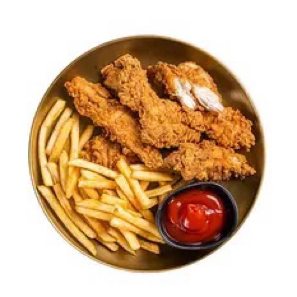 Tavuk Tenders (5 Adet) & Patates Kızartması & Coca Cola