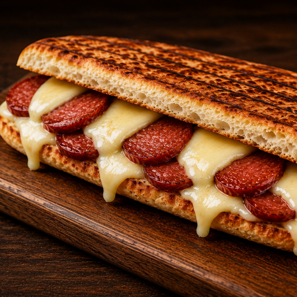 Sucuklu & Kaşarlı Tost