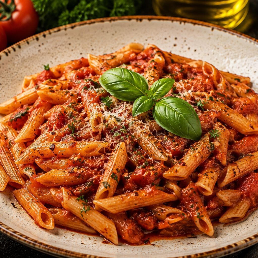 Penne Arrabbiata (Acılı - Baharatlı)