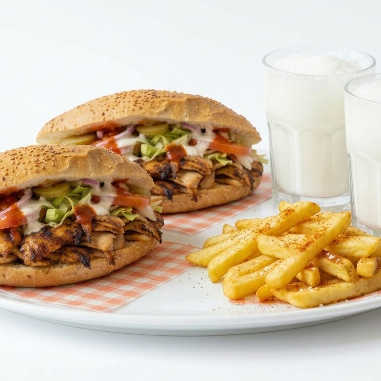 2 Li Döner Menü