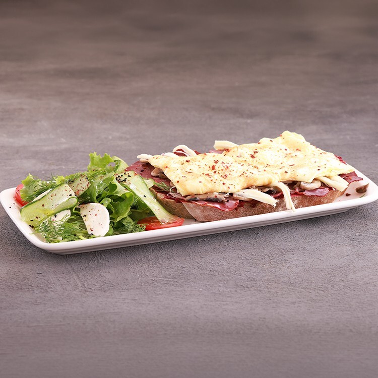 Pancarlı Pastırmalı Omlet