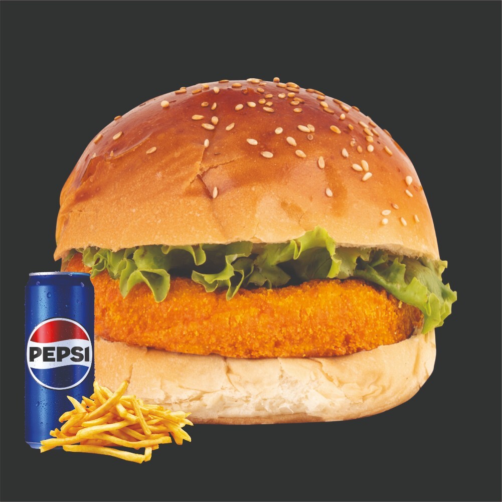 Piliç Burger Menü