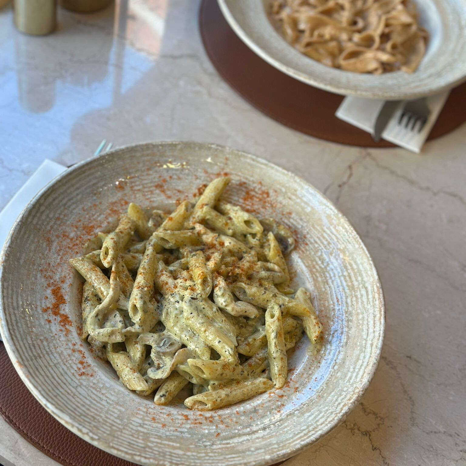 Pesto Soslu Makarna